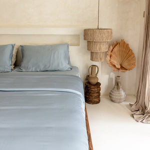 Organic Bamboo Sateen Duvet Cover Set