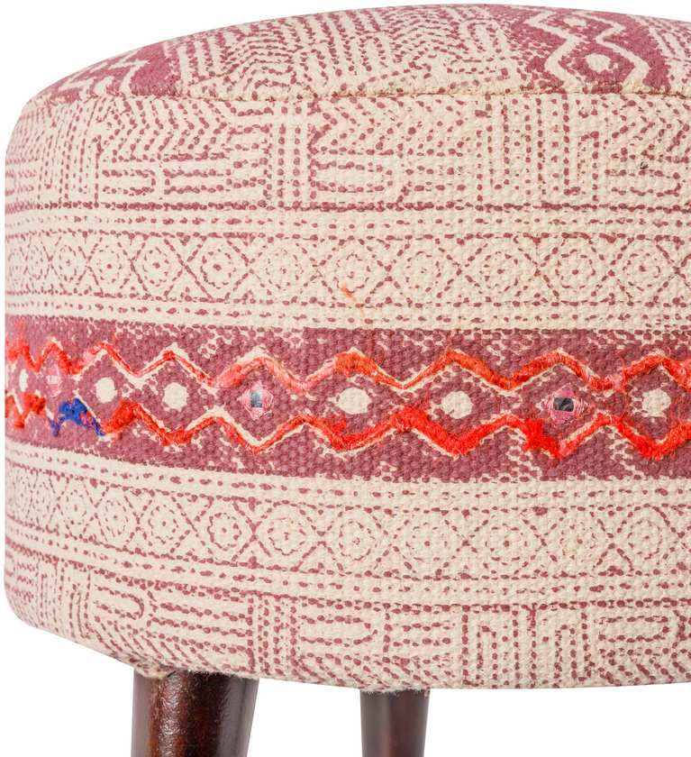 Lumparland Pink Ottoman