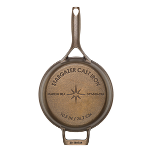 10.5-Inch Cast Iron Skillet