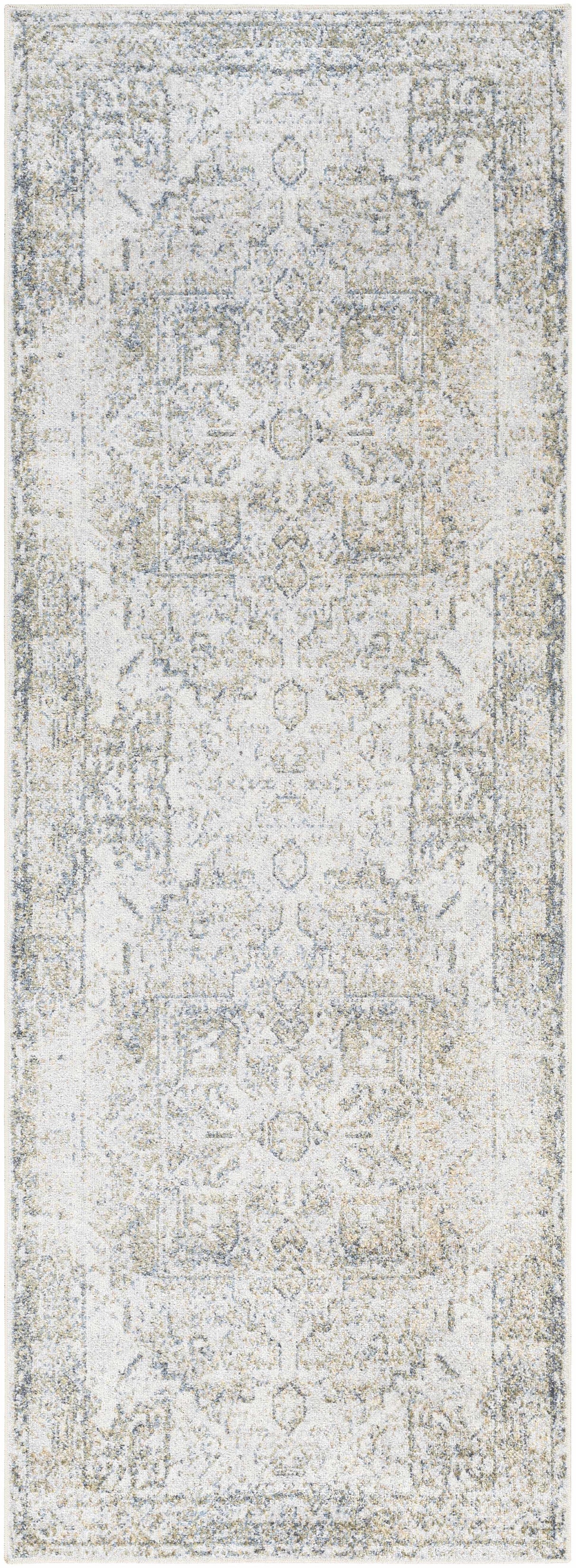 Hera Olive Boutique Washable Rug