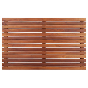 Bel Air Indoor or Outdoor Teak Shower and Bath Mat 31.4″ x 19.6″