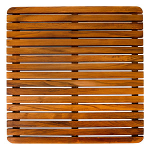 Yukon Teak Shower and Bathmat 24" x 24"