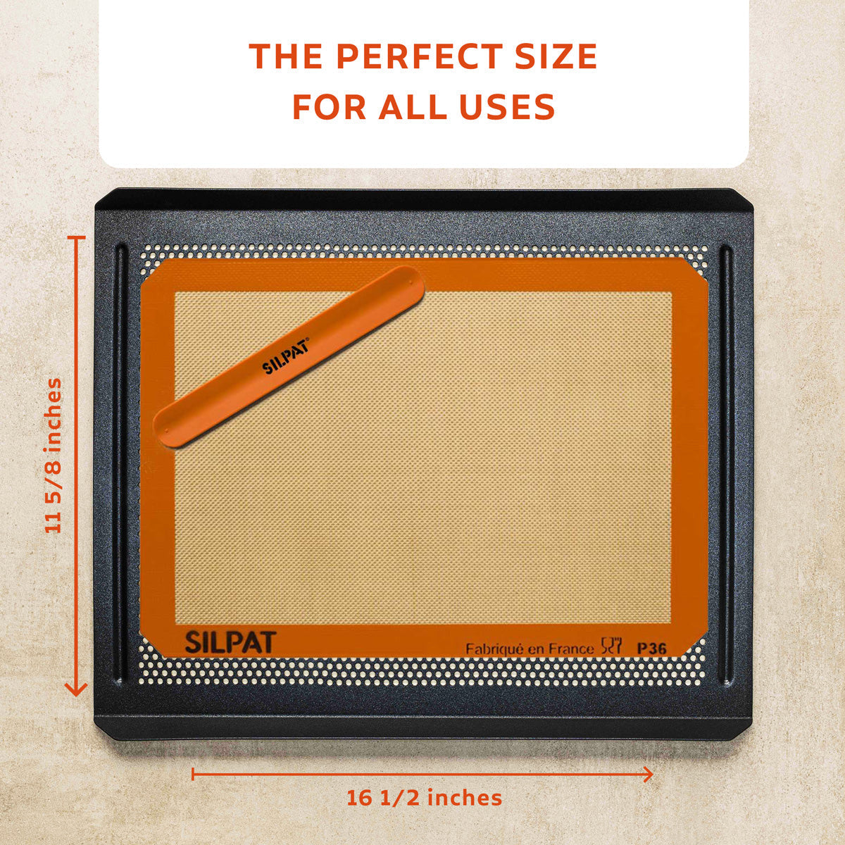 Silpat Half Size Baking Mat & Sil-band