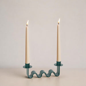 Helen Forest Green Candle Holder by MESO