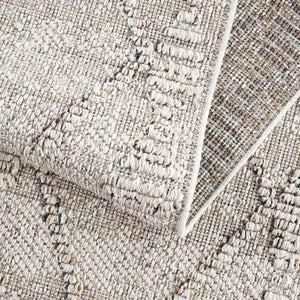 Nyla Bone Indoor & Outdoor Rug - 2x3 Clearance