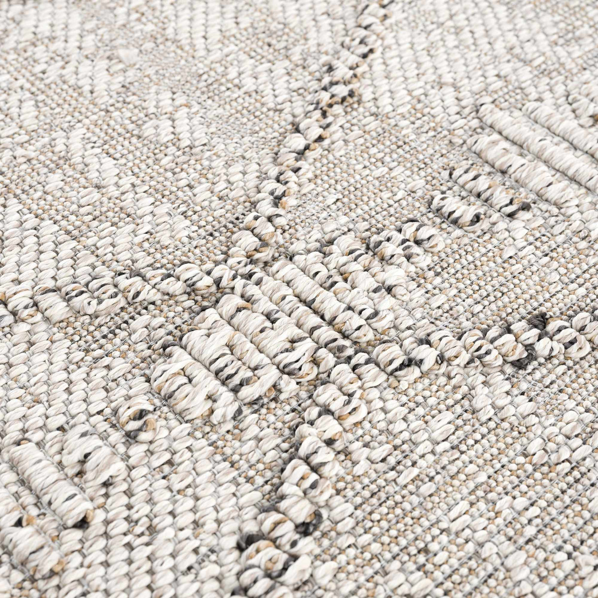 Nyla Bone Indoor & Outdoor Rug - 2x3 Clearance