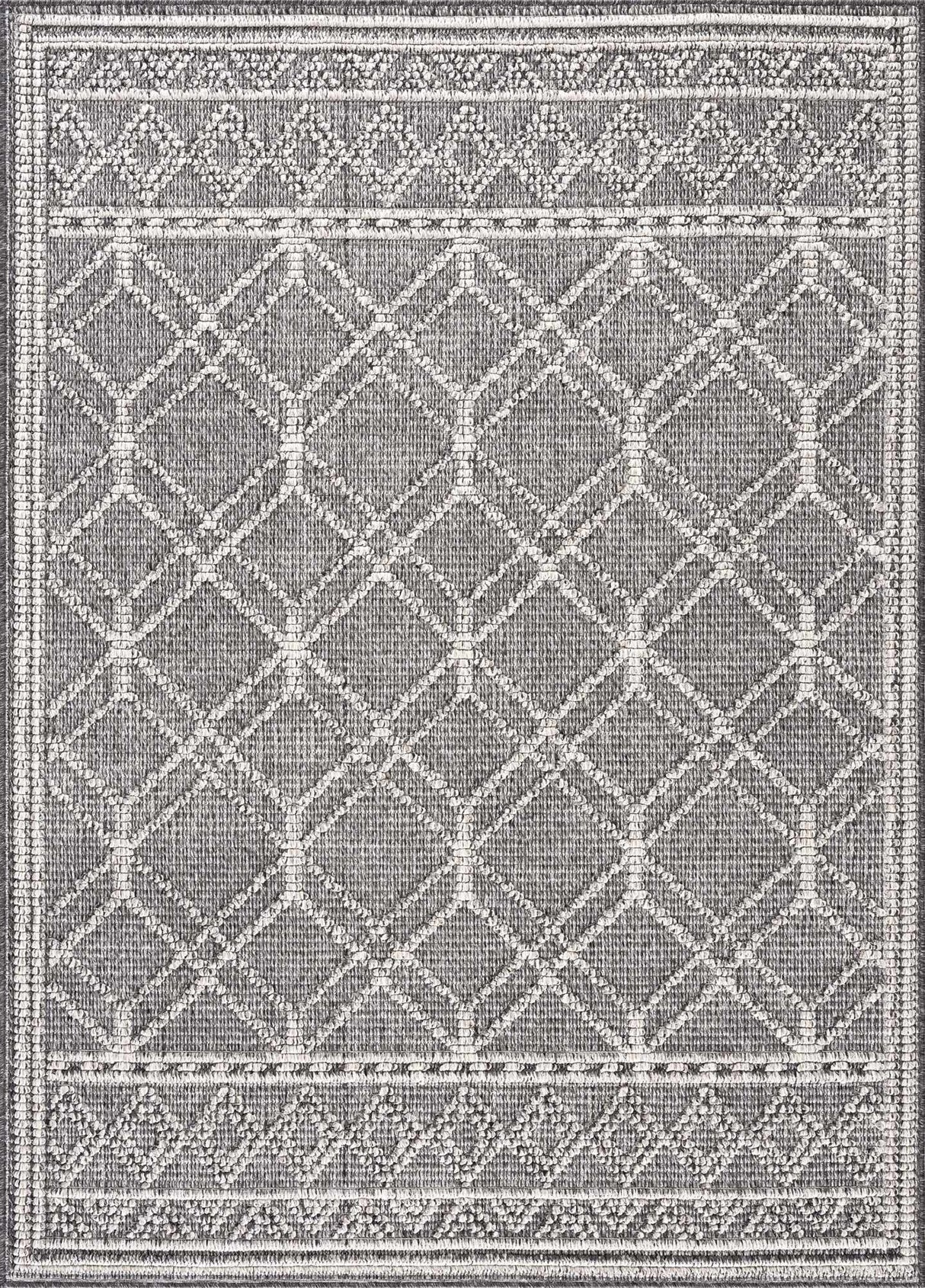 Diah Black & Bone Area Rug - Clearance