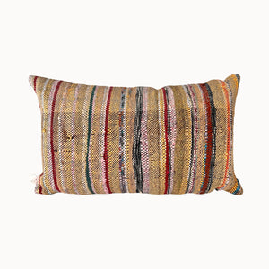 Sunny Handwoven Moroccan Pillow