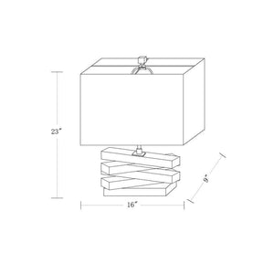 Pui Modern Table Lamp