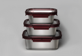 Multicolor Microwave Safe Stainless Steel Set