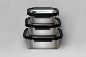 Multicolor Microwave Safe Stainless Steel Set