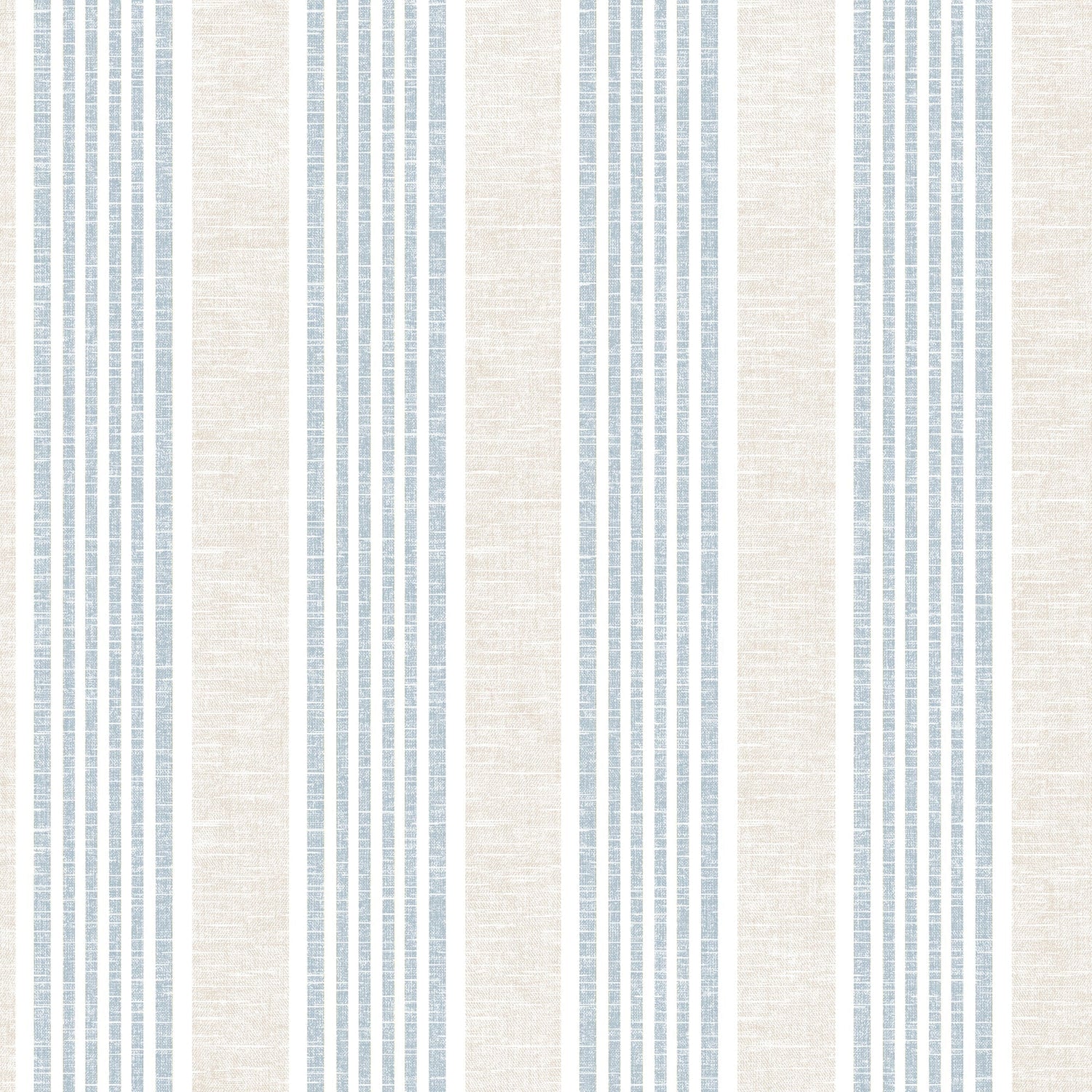 Nantucket Stripe Wallpaper - Classic Coastal Farmhouse Wallcovering