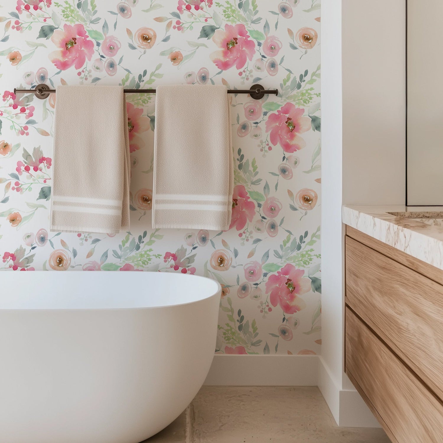 Pink Roses Wallpaper