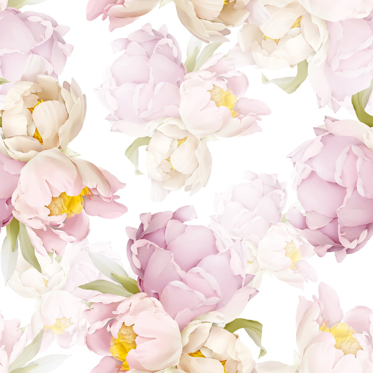 Large Pink Peony Peel and Stick Wallpaper