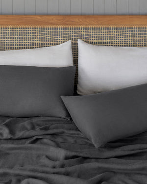 Stonewashed Linen Sheets Set