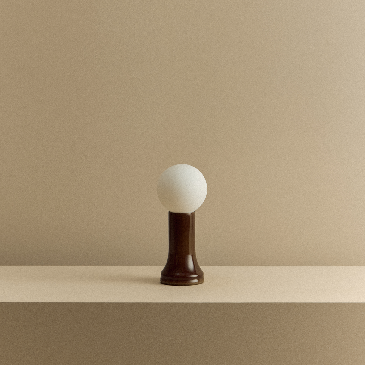 Shore Table Lamp in Bottle Brown