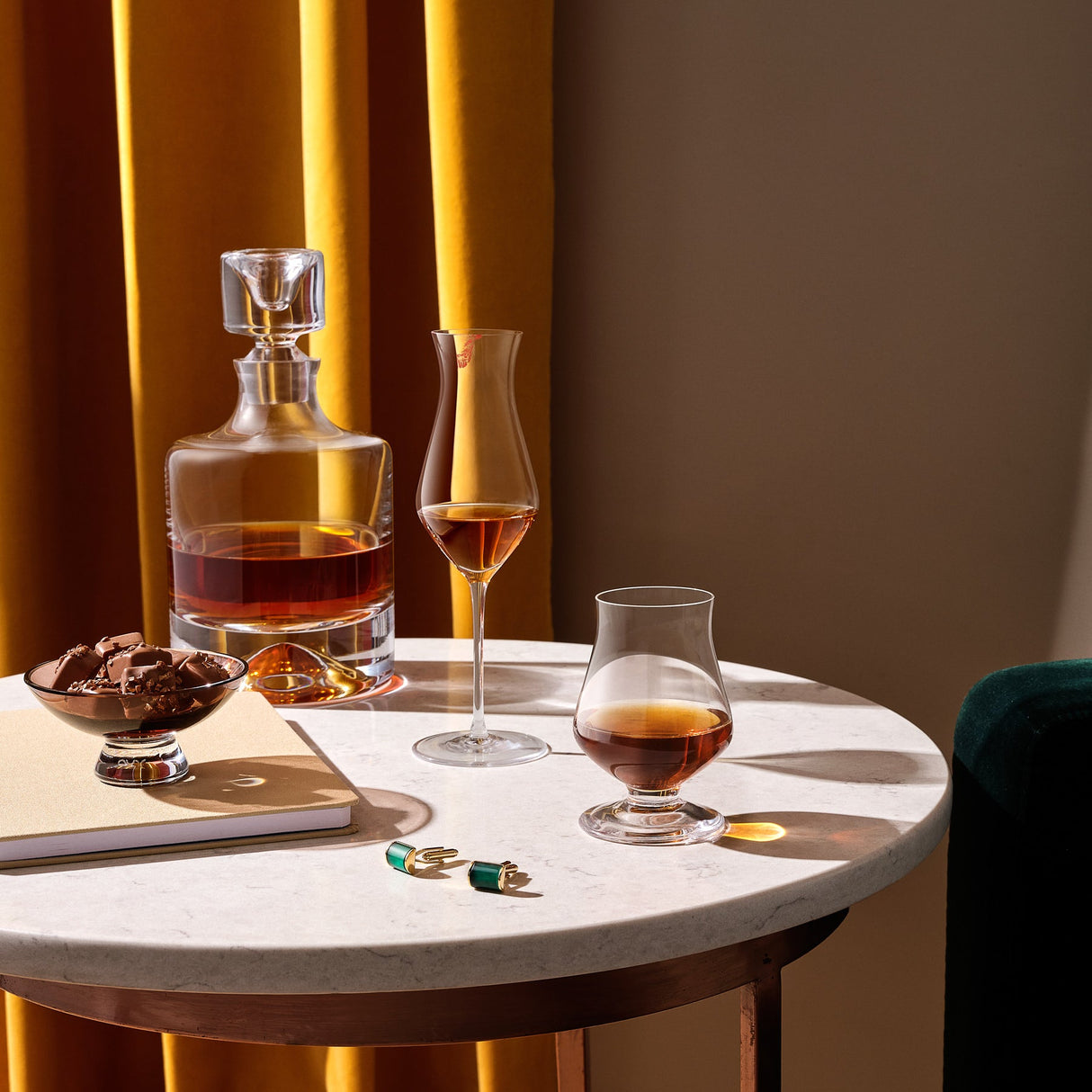 Islands Set of Two Whisky Tasting Glasses Short