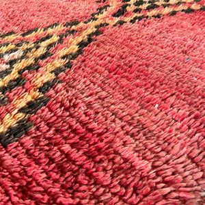 Sine Vintage Moroccan Rug | 3'7" x 6'6"