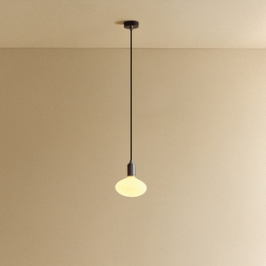 Oval Dim to Warm Pendant Light in Graphite