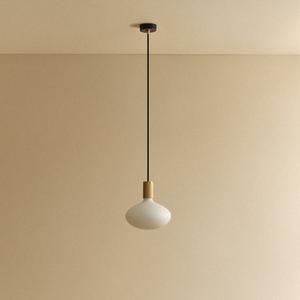 Oval II Pendant Light in Oak