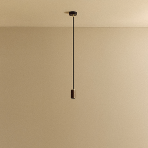 Knuckle Pendant in Walnut