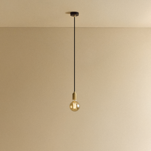Elva Pendant Light Tinted in Brass