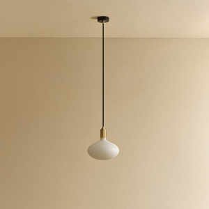 Oval II Pendant Light in Brass