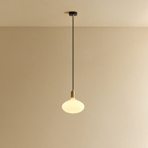 Oval II Pendant Light in Brass