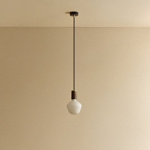 Enno Pendant Light in Walnut