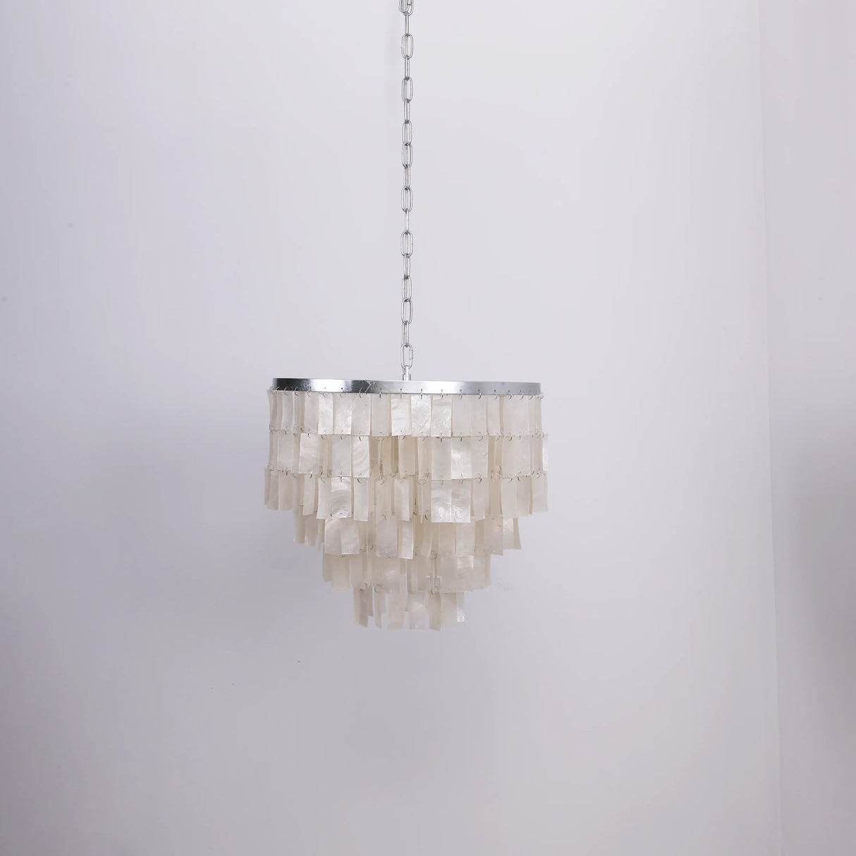 Skye Light Tiered Shell Chandelier