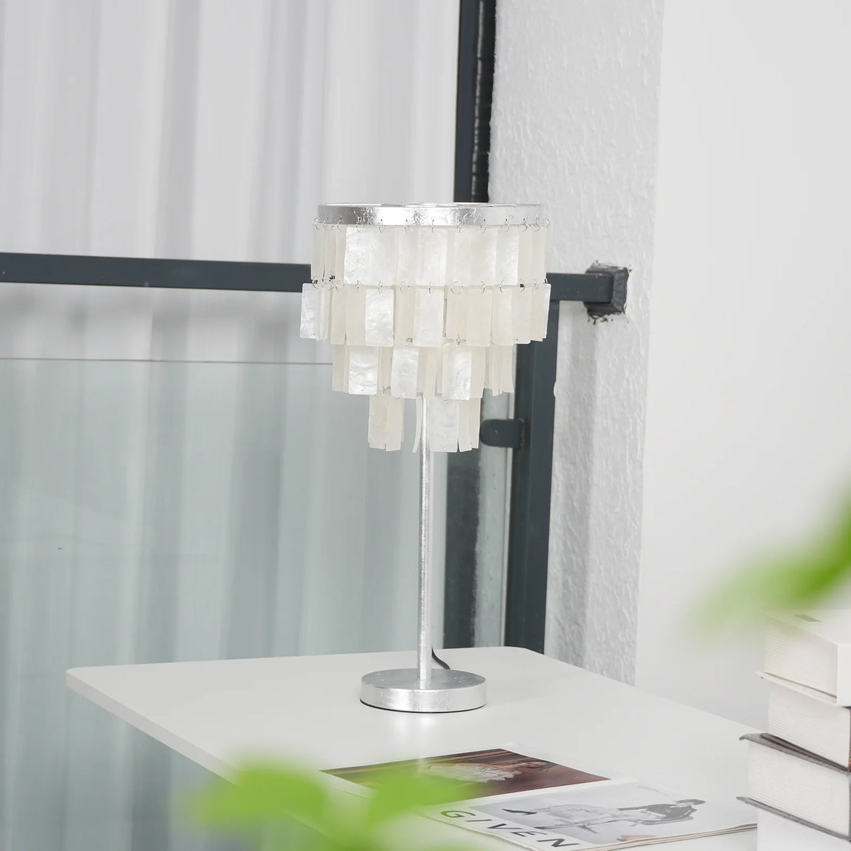 Skye Tiered Shell Table Lamp