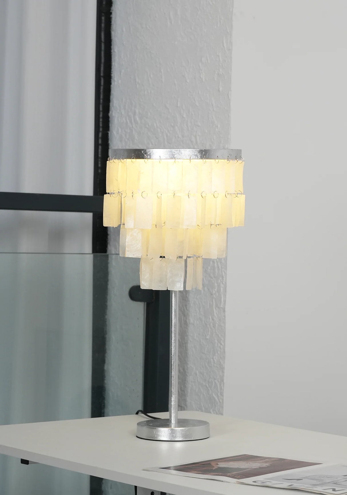 Skye Tiered Shell Table Lamp