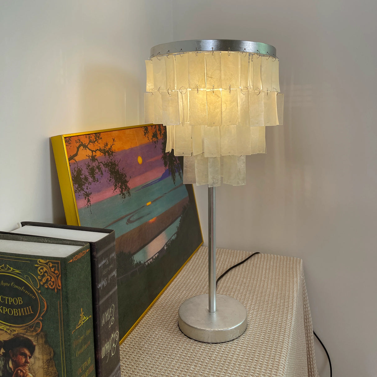 Skye Tiered Shell Table Lamp