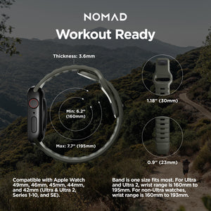 Sport Band - 46mm/49mm | Ash Green