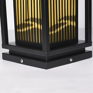 Square Modern Cage Outdoor Light