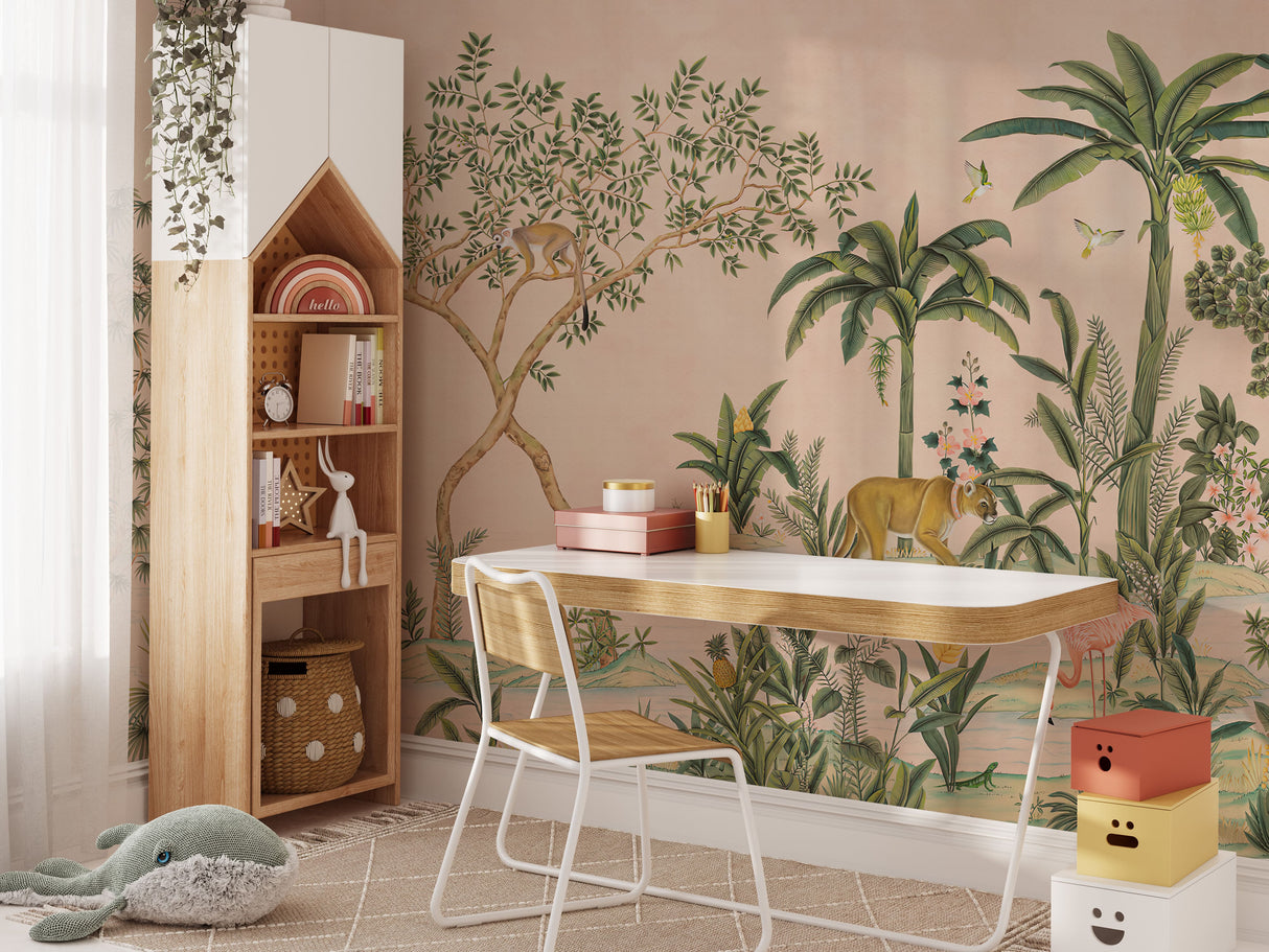 Indian Tropical Wallpaper Mural