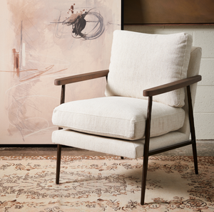 Steinbeck Chair - Orbit Alabaster