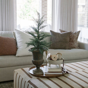 2' Faux Cedar Tree, Set of 2