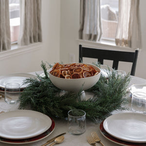 30" Faux Evergreen Cedar Wreath