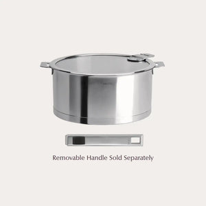 Stewpan with glass lid