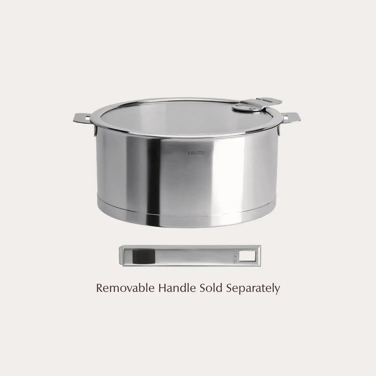 Stewpan with glass lid