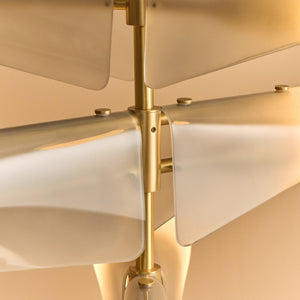 Sycamore Chandelier 3 Tiers in Dawn Grey