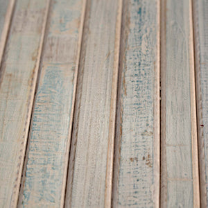 Distressed Reclaimed Wood Coastal Style Large Rectangle Coffee Table