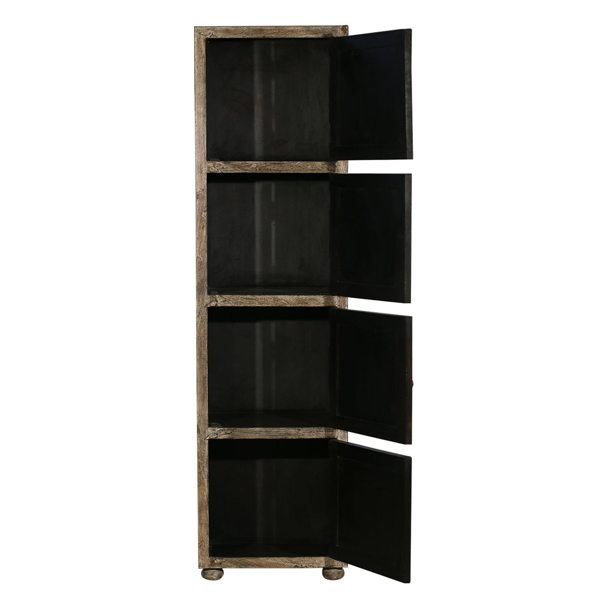 Farmhouse Style Solid Wood 79" Tall Linen Closet