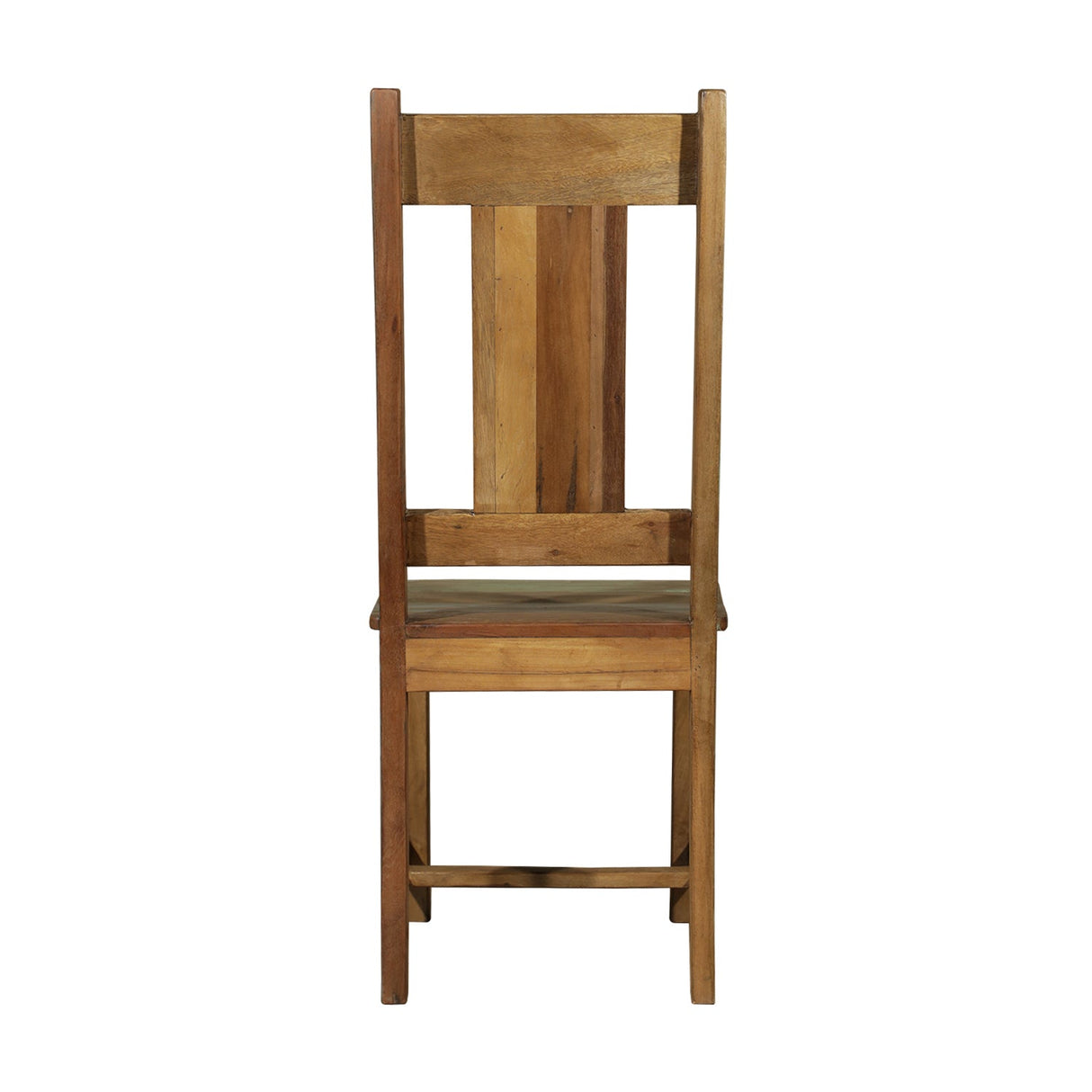 Reclaimed Wood Dining Chair With Distressed Paint