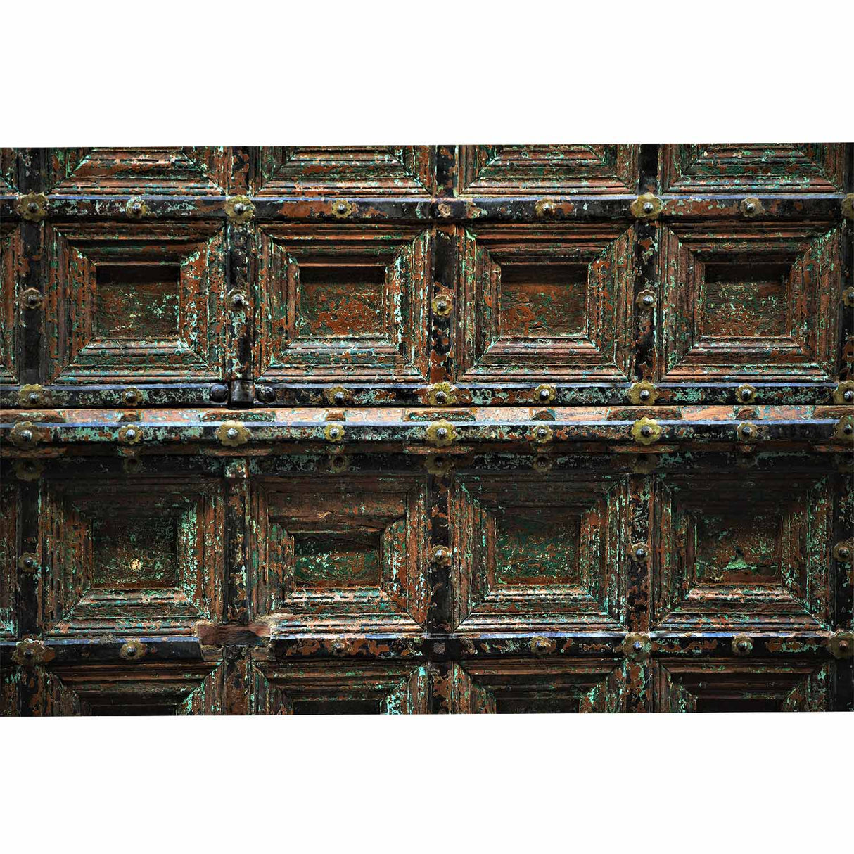 1800s Antique Door Repurposed Rustic 8-Seater Dining Table