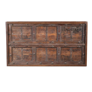 1900s Antique Door 6- Seater Solid Wood Dining Table