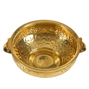 Handmade Traditional Indian Round Urli Decorative Bowl