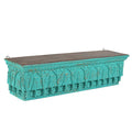 Farmhouse Style Hand Carved 36 in. Long Fireplace Mantel / Wall Shelf