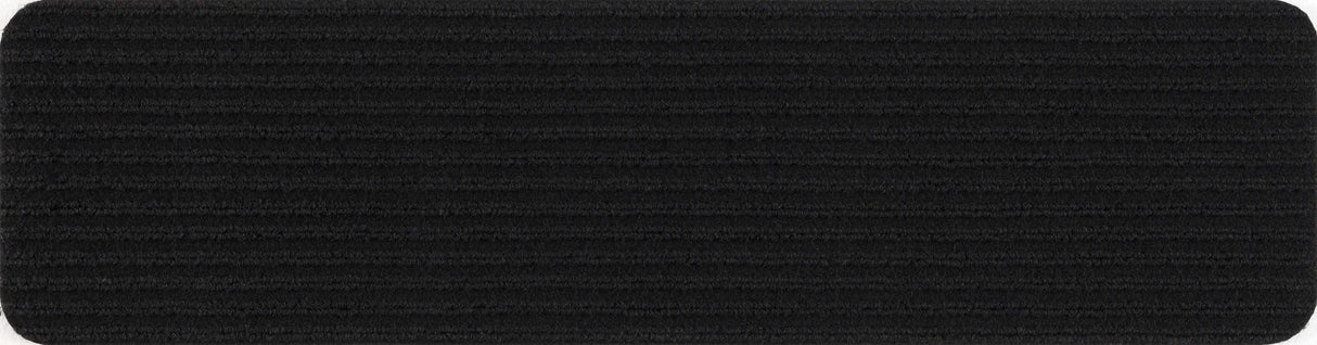 Basic Stair Tread Rugs, Black